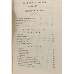 Physiologie du goût ou Méditations de gastronomie transcendante