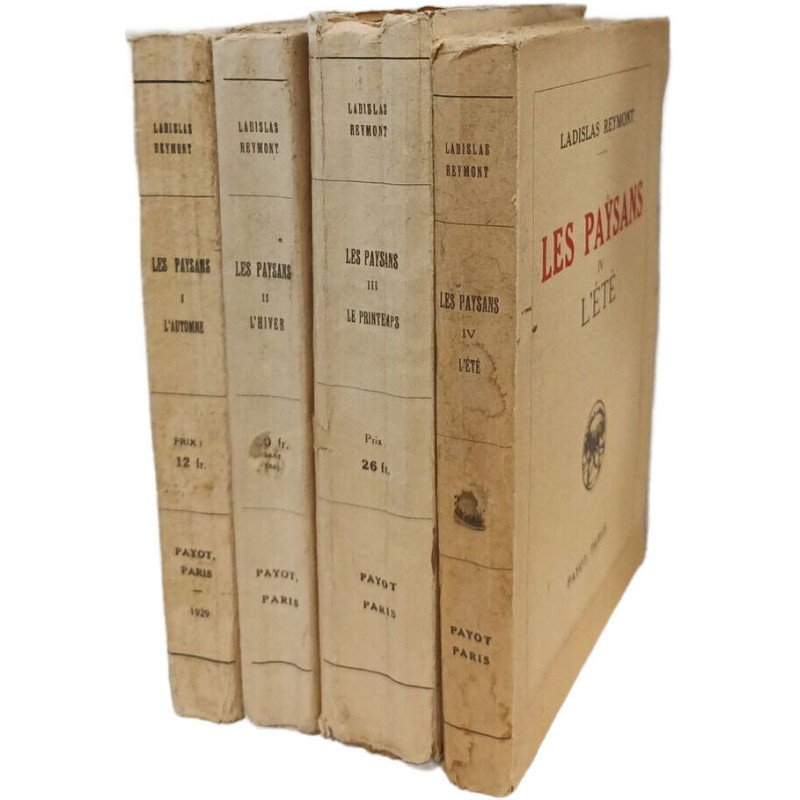 Les Paysans , 4 Tomes , L'Automne + L'Hiver + Le Printemps + L'été