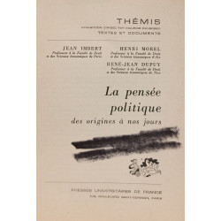 La pensée politique