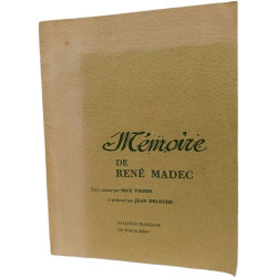 Mémoire de René Madec - Texte annoté par Max Vignes et présenté...