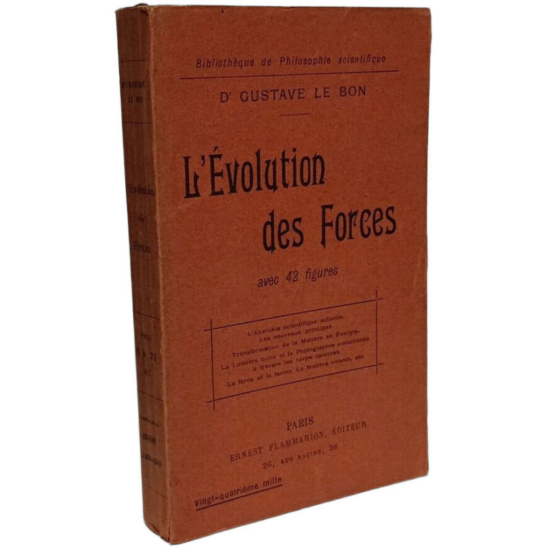 L'Évolution des Forces - avec 42 figures