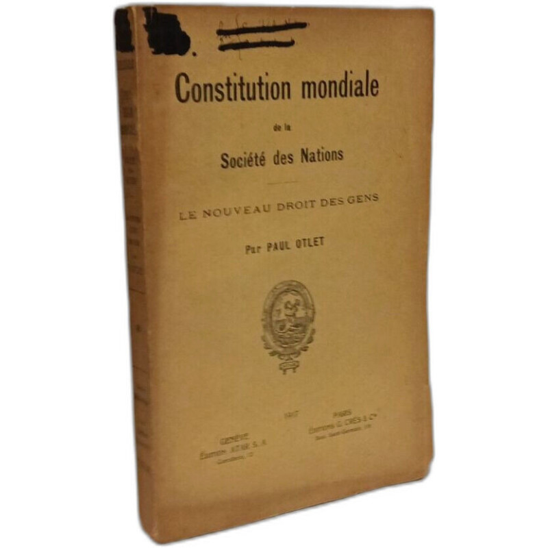 Constitution mondiale de la Société des Nations