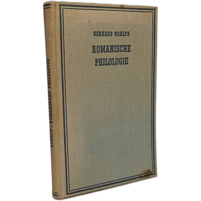 Romanische Philologie - erster teil