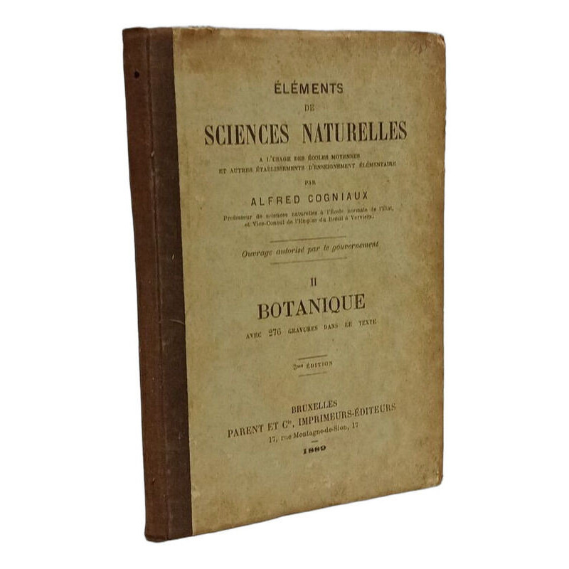 Éléments de sciences naturelles - TOME II: botanique