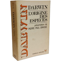 Darwin L'origine des espèces