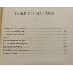Œuvres complètes de Molière - TOME TROISIEME