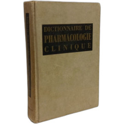 Dictionnaire de pharmacologie clinique