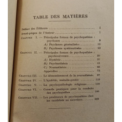 Psychopathologie et direction