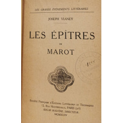 Les épîtres de Marot
