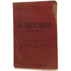 Les traites secrets 1914-1917