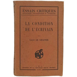 La Condition de l'écrivain