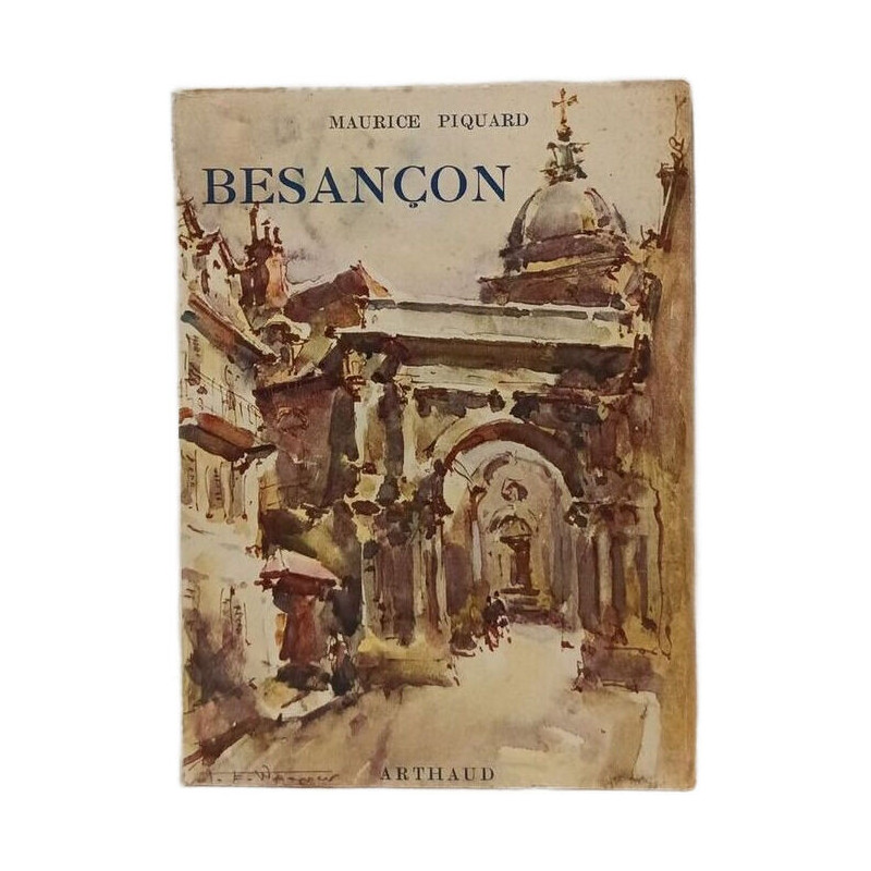 Besançon - couverture de CHARRON - ouvrage orne de 36 heliogravures