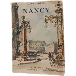 Nancy - couverure de CHARRON - ouvrage orne de 60 heliogravures