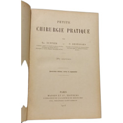 Petite Chirurgie Pratique - 4e éd. revue et augmentée - 387 figures