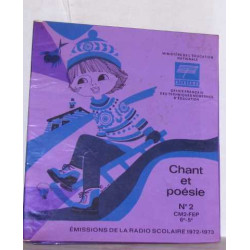 Recueil de chants et de poésies livret n°2