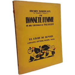 Une Honnête Femme - bois originaux de Paul Baudier