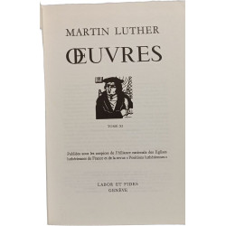 Martin Luther Oeuvres - TOME XI