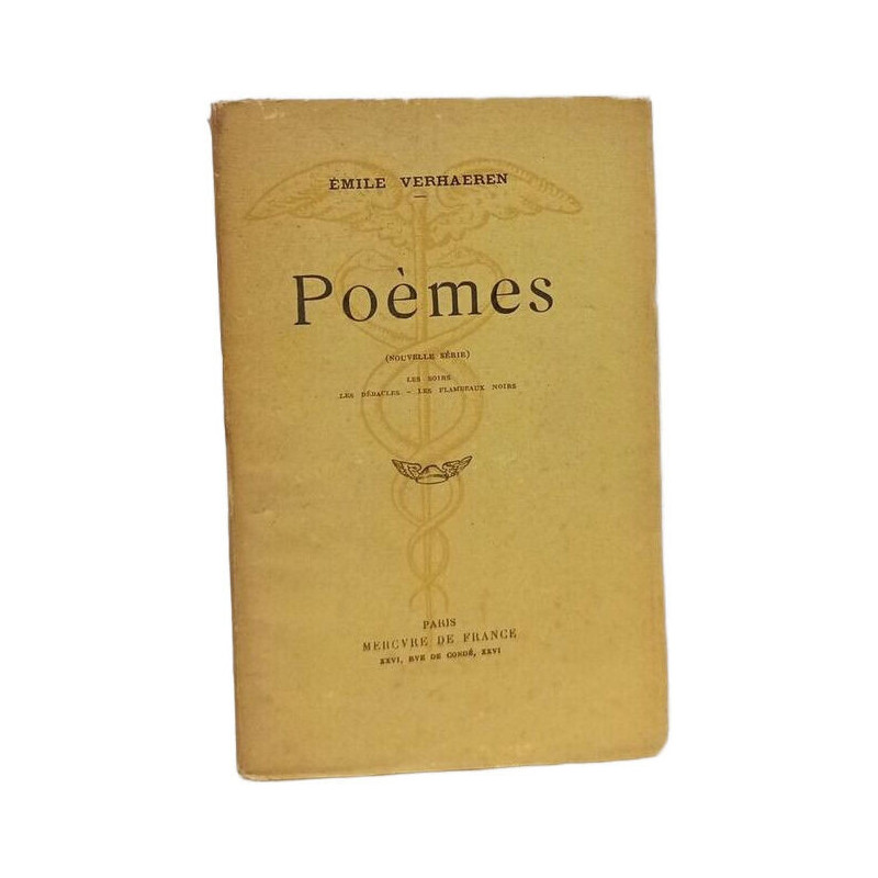 Poèmes - ( nouvelle série ) les soirs les debacles les flambeaux noirs