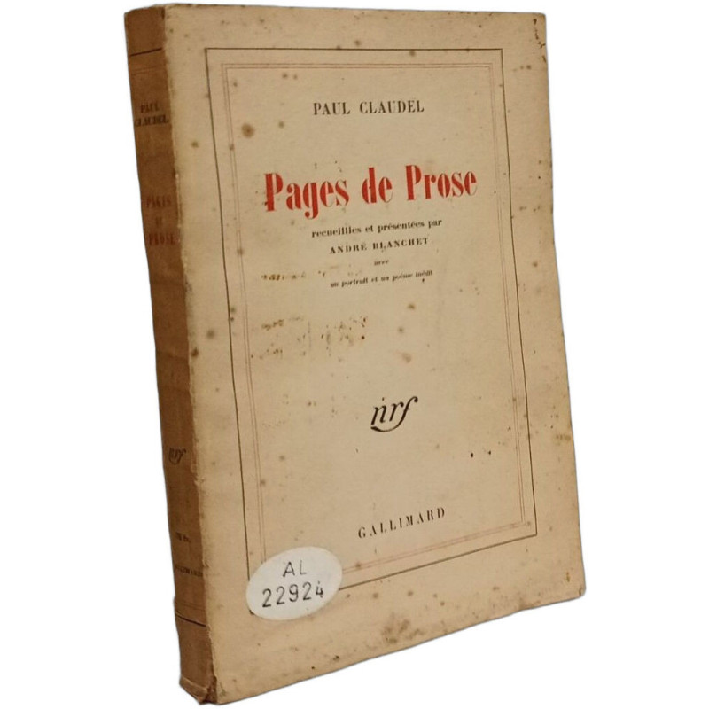 Pages de Prose