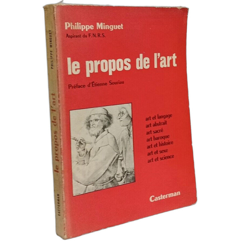 le propos de l'art