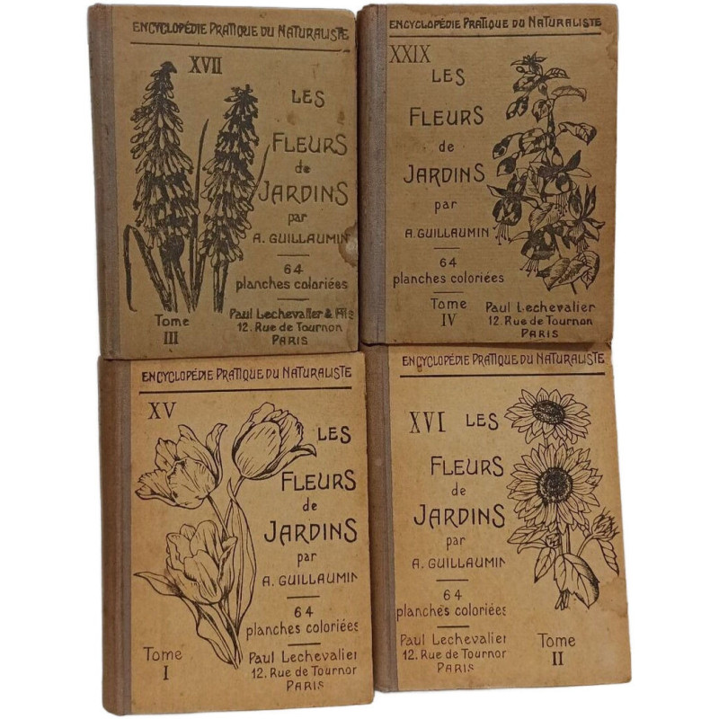 Les Fleurs de Jardins Tome 1-4 (4 livres)