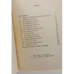L'essence de la foi chrétienne