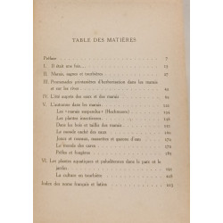 Fleurs des Eaux et des Marais