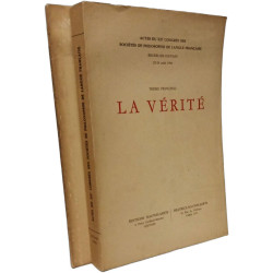 Thème principal: La Vérité + Séances plénières / Actes du XIIe...