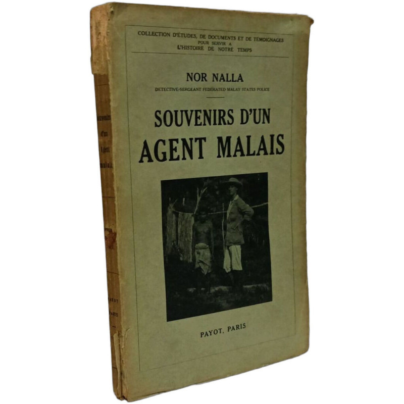 Souvenirs d'un Agent Malais