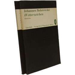 Wetterzeichen + Der Mahner --- 2 livres