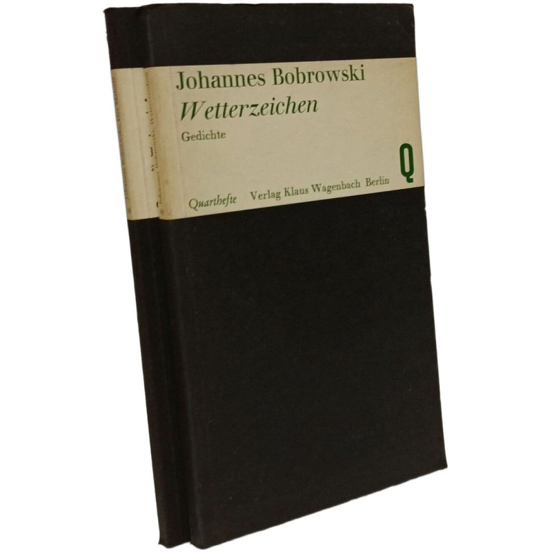 Wetterzeichen + Der Mahner --- 2 livres