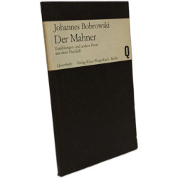 Wetterzeichen + Der Mahner --- 2 livres