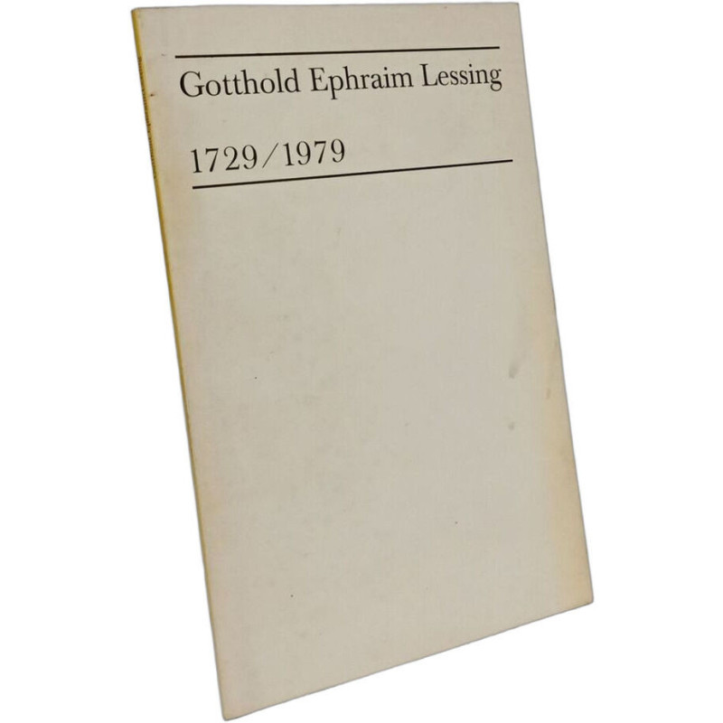 Gotthold Ephraim Lessing 1729-1979 (livre en français)