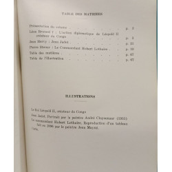 Pages d'histoire du Congo - Léopold II Jean Jadot Hubert Lothaire...