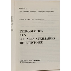 Introduction aux sciences auxiliaires de l'histoire / Collection U