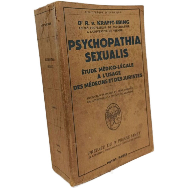 Psychopathia Sexualis - Etudes médico-légale à l'usage des...