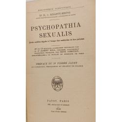 Psychopathia Sexualis - Etudes médico-légale à l'usage des...