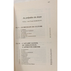 Au préjudice du doute