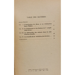 L'évolution des rites sacramentels