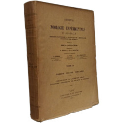 Archives de Zoologie Expérimentale et Générale - TOME 75 second...