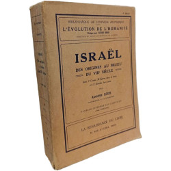 Israël des origines au milieu du VIIIe siècle