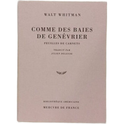 Comme des baies de genévrier: Feuilles de carnets