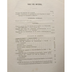Documents et Rapports de la Societe paleontologique et...
