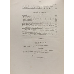 Documents et Rapports de la Societe paleontologique et...