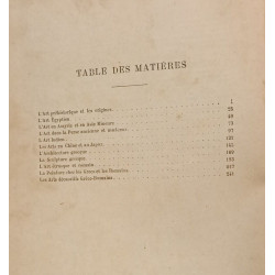 Histoire des Beaux-Arts Antique - Orient