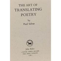 The Art of Translating Poetry