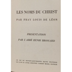 Les Noms du Christ